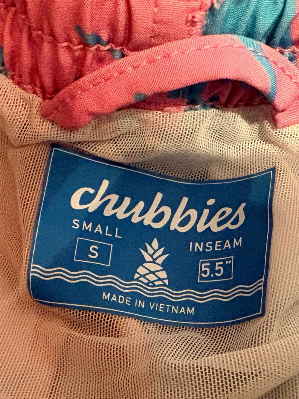 chubbies vibrant palm